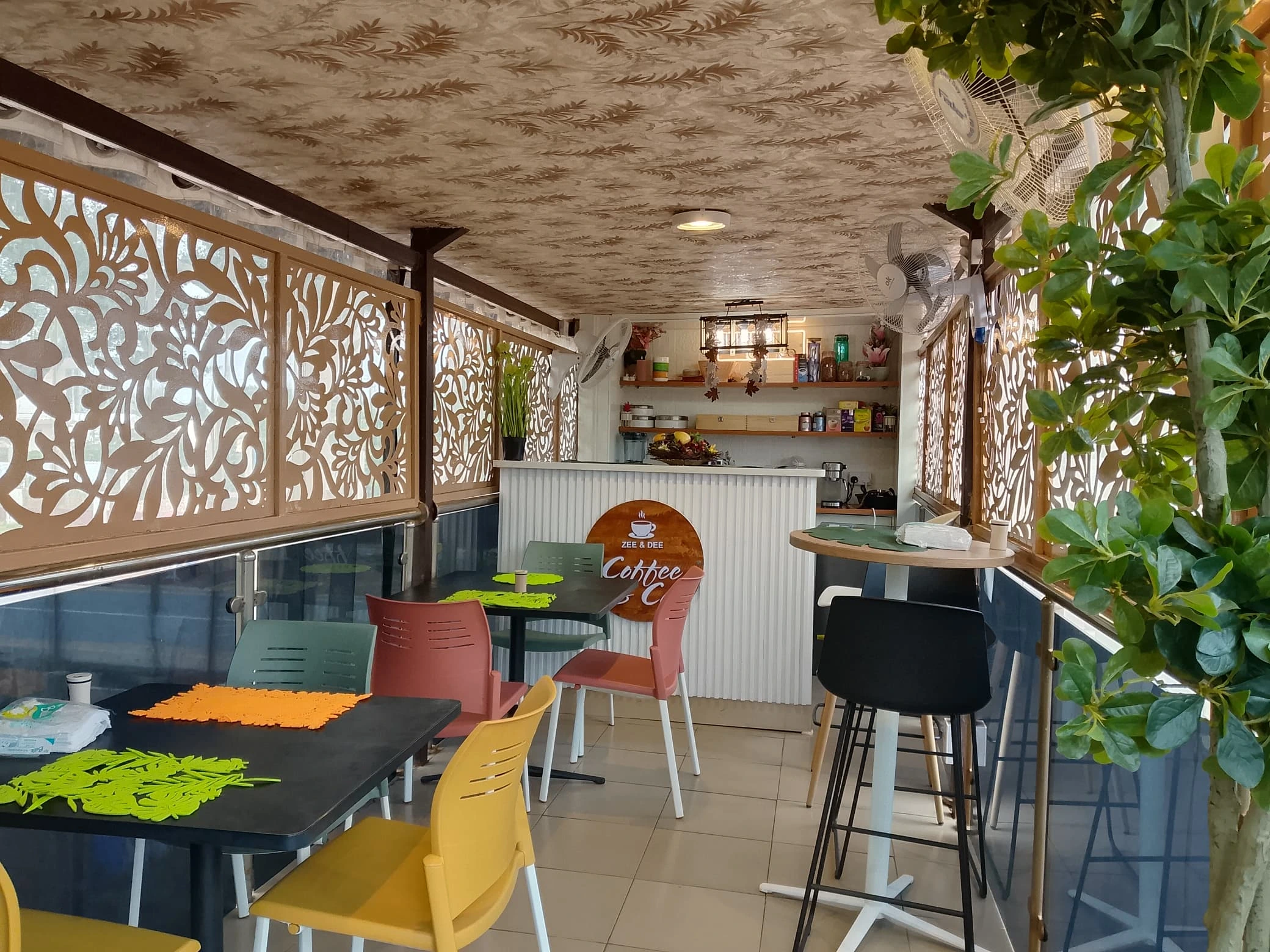 'Coffee & Co.' Café and eatery at Zee & Dee Corner, Karu Abuja