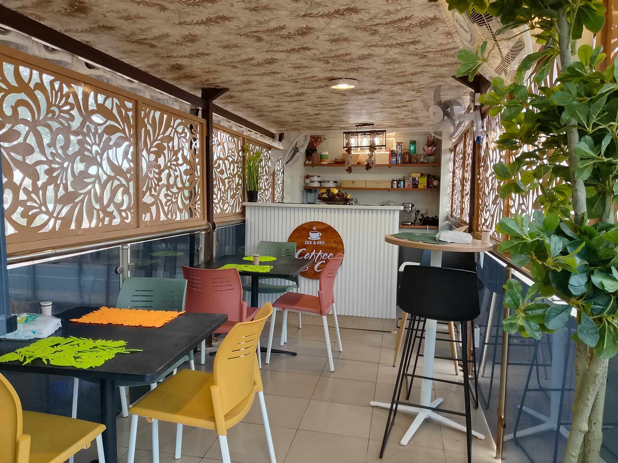 Inside Coffee & Co. at Zee & Dee Corner Abuja