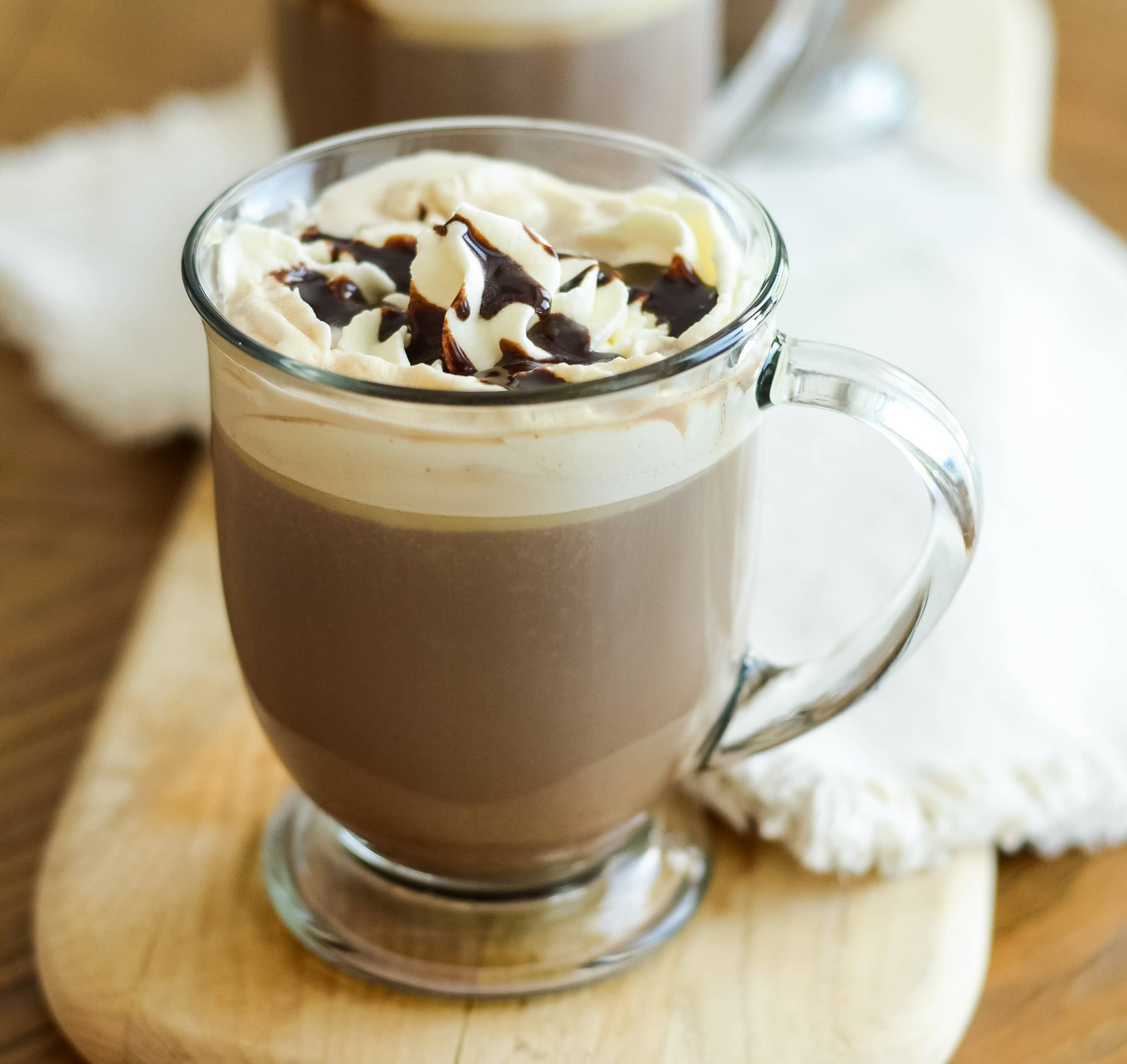 Cafe Mocha served at Zee & Dee cafe in Karu, Abuja.