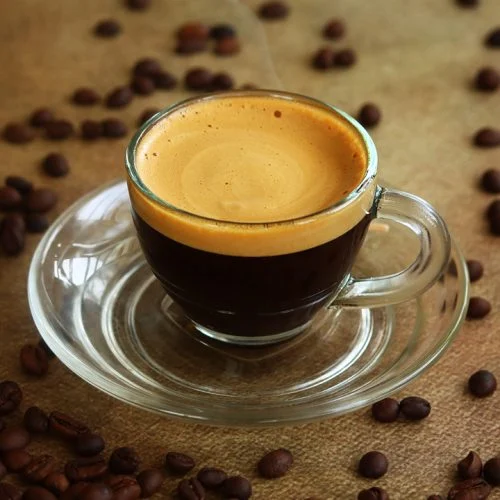 Espresso served at Zee & Dee cafe in Karu, Abuja.