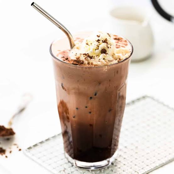 Ice Mocha served at Zee & Dee cafe in Karu, Abuja.