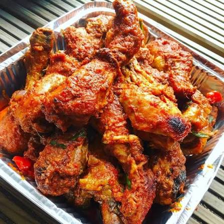 Peppered Chicken served at Zee & Dee cafe in Karu, Abuja.