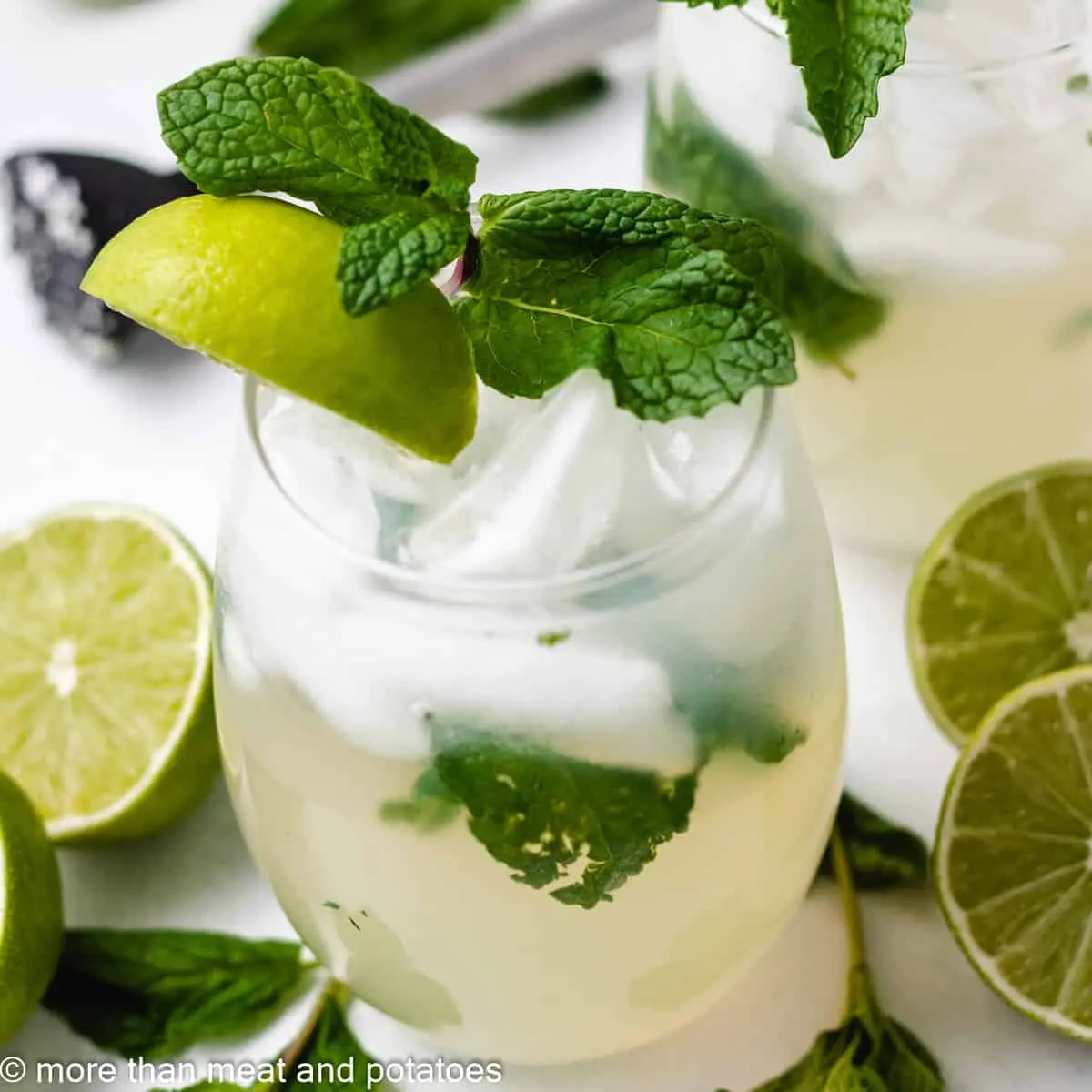 Mojito cocktail served at Zee & Dee cafe in Karu, Abuja.
